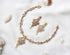 Gold Plated Statement Diamond Necklace