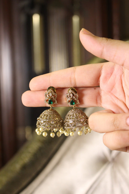 Diamond Style Jhumki Short