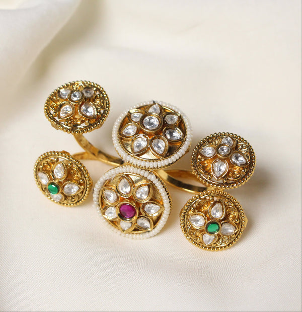 RAJWADI FLORAL RING