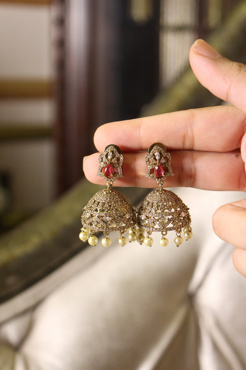 Diamond Style Jhumki Short