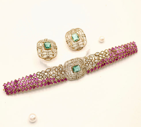 "Jahan Araa" Kundan Choker Necklace