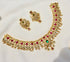 Bridal Necklace with Diamonds and Rubies