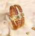kundan Floral Kanghan Pair