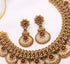 Gold Plated Handmade Necklace with Earrings