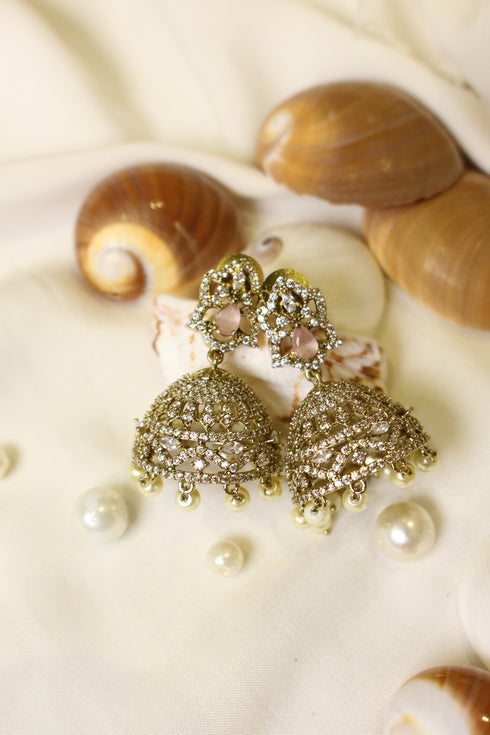 Diamond Style Jhumki Short