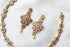 Gold Plated Statement Diamond Necklace