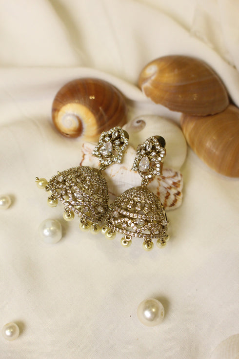Diamond Style Jhumki Short