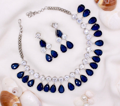 Blue sparkling set