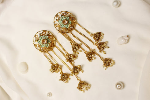 Drop Chain Earrings