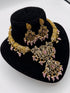 Victorian Style Kundan Necklace with Earrings