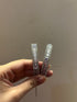 Silver sparkling kara set
