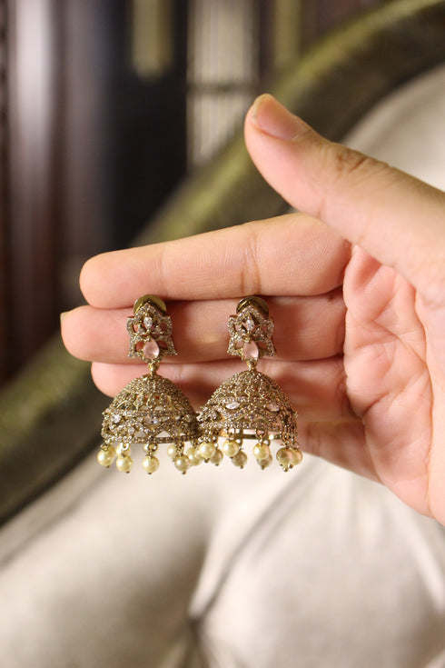 Diamond Style Jhumki Short