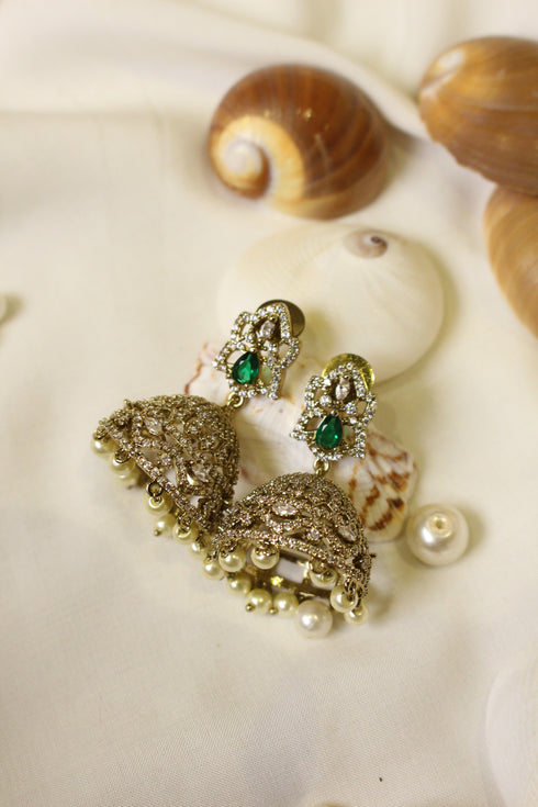 Diamond Style Jhumki Short