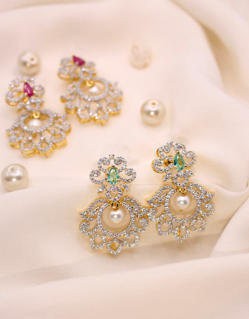 Gold Plated Designer Earrings