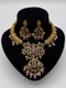 Victorian Style Kundan Necklace with Earrings