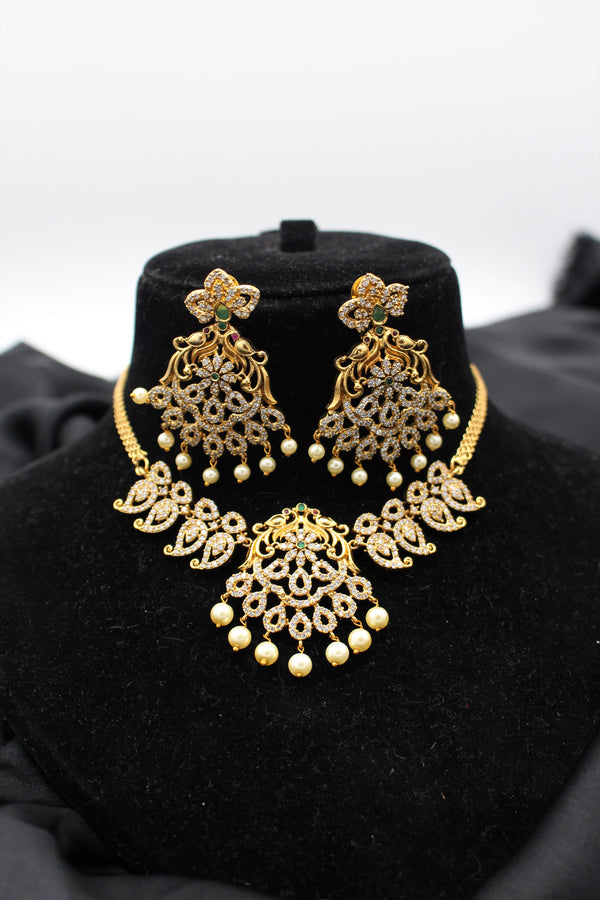 Gold Plated Choker necklace