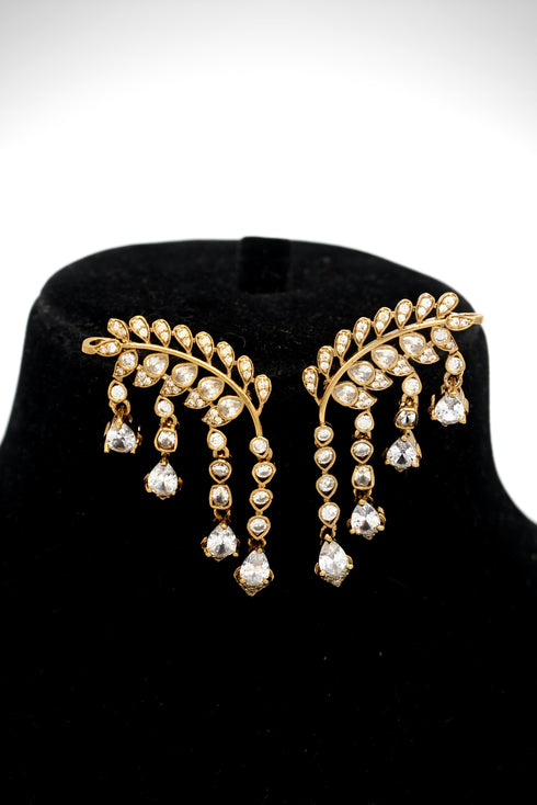 Chandelier kundan Earcuff