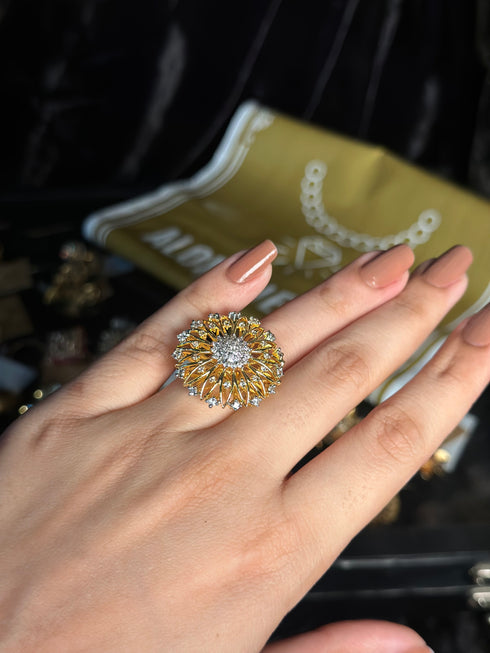 SUNFLOWER RING