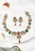 "Gulzar-E-Nageen" Ganga Jamna Style Necklace
