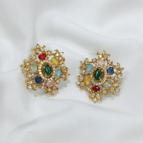 "Naurattan" Stud Earrings