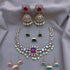 Mossinate Diamond Necklace with ChangeAble Stones
