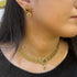 Jadau Necklace With Stud Earrings