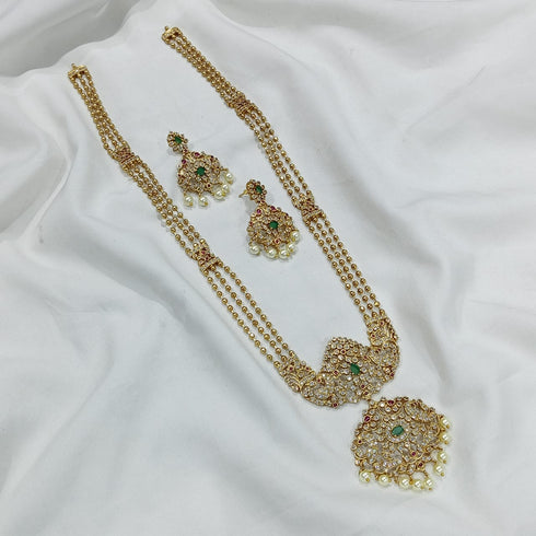 Jadau Mala Gold Balls
