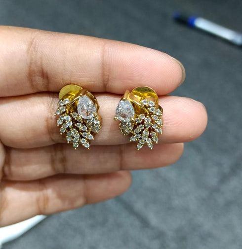 "Leaf" Stud Earrings