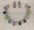 Hand Carved Stone studded Diamond Necklace