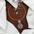 "AFROZ" Gold Plated Choker Necklace with Earrings