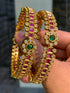 kundan Floral Kanghan Pair
