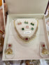 Mossinate Diamond Necklace with ChangeAble Stones
