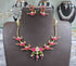 "Parinday" Gold Plated Kundan Hasli Necklace