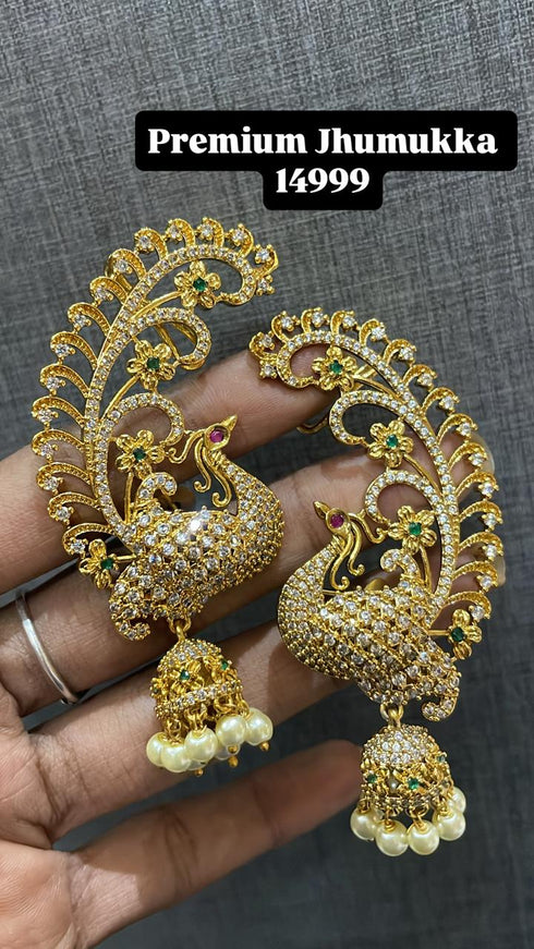 "Raqs-E-Moor" Earwrap Earrings