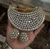 Bridal Collar Choker necklace with earrings