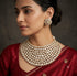 Bridal Collar Choker necklace with earrings