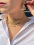 "GUL" Choker Necklace with Jhumki