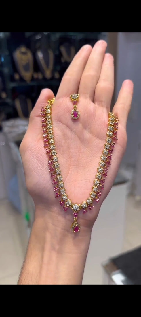 Diamond Designer Red Set