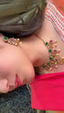 Multicolor Diamond Ganga Jamna Style Necklace