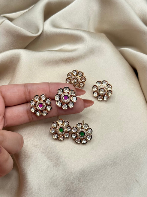 Kundan studs