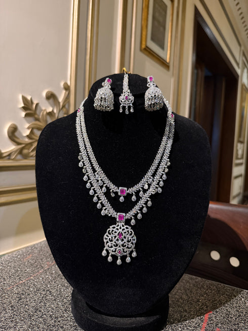 Silver Bridal Set