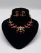 "Parinday" Gold Plated Kundan Hasli Necklace