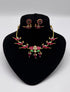 "Parinday" Gold Plated Kundan Hasli Necklace