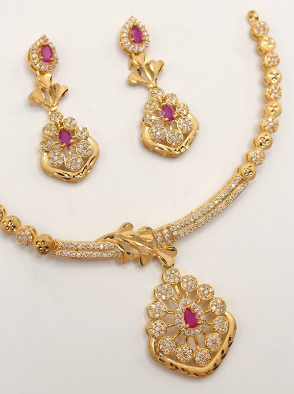 GOLD PLATED FlORAL MORR