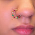Indian multi nose rings