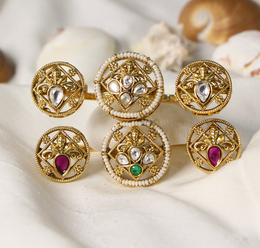 RAJWADI DROP RING