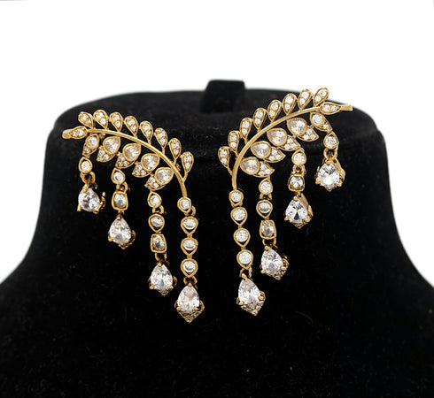 Chandelier kundan Earcuff