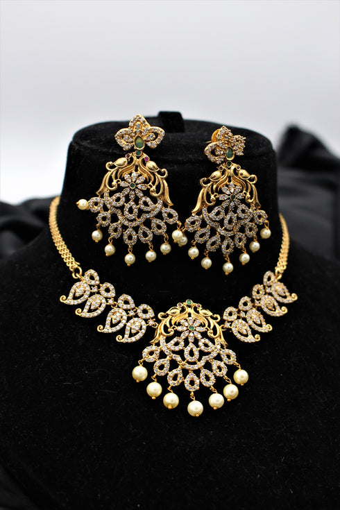 Gold Plated Choker necklace