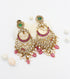 "Jhoom" Gold Plated Jadau Earrings