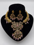 Victorian Style Kundan Necklace with Earrings